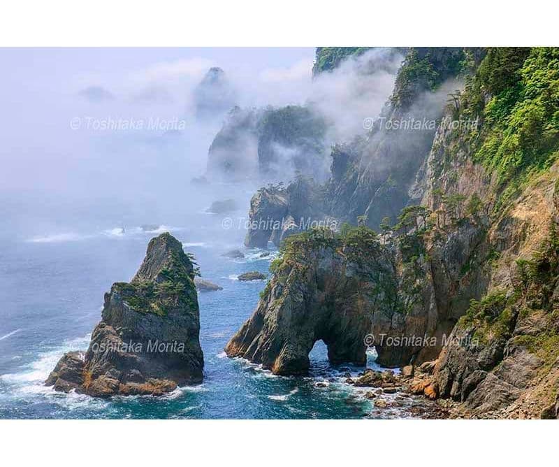 ヤマセの北山崎　陸中海岸
